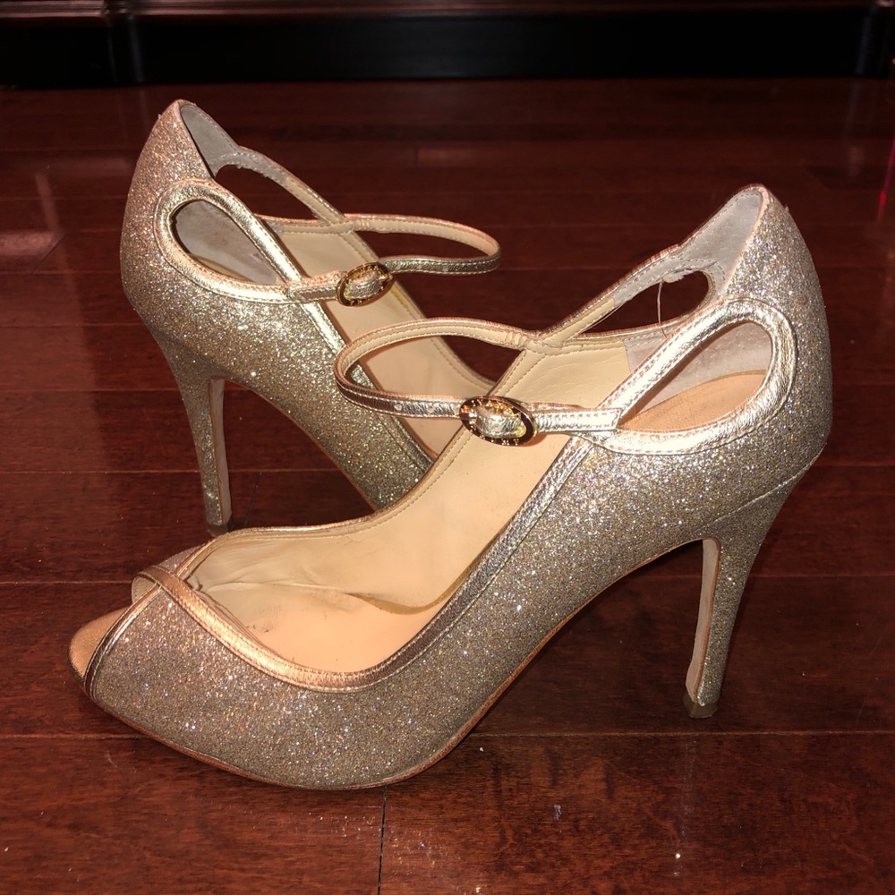 Ivanka Trump * Gold Glitter Natalya 2 * Size 8